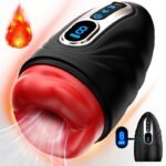 Mouth-Wrapped Penis Trainer Vibrator with Heating Rod - Image 2