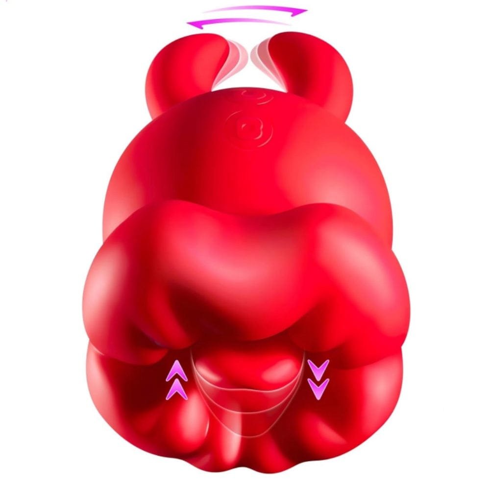 product_10033397662011_0 Big Mouth 2 In 1 Tongue Vibrator Clitoral Vibrator with 10 Tongue Licking Vibrating Modes - Image 1