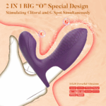 Upgraded 2-in-1 Double Vibration Finger Vibrator for G spot Clitoral Stimulation - Image 2