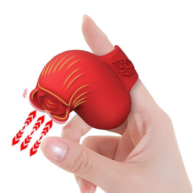 product_10038470148411_0 Mini Rose Finger Vibrator Clitoral stimulation for Couples flirting - Image 1