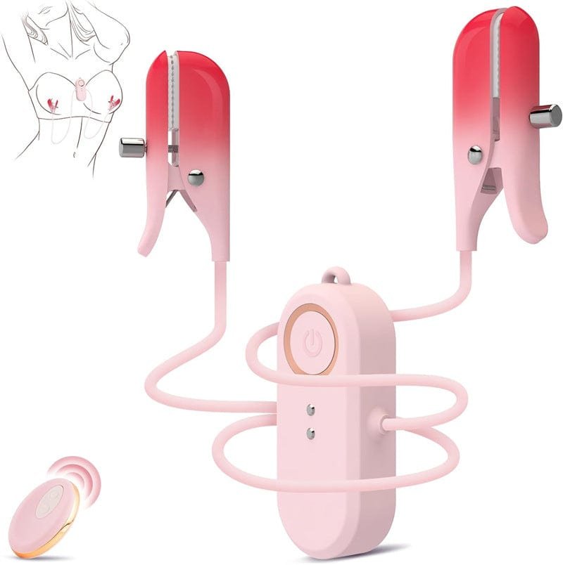 product_10040625430843_0 2 In 1 Wearable Nipple Clitoral Clamps Stimulation Vibrator For Women - Image 1