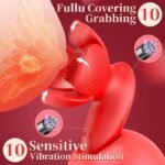 Rose kneader 10 Vibration & Pinching Breast Stimulator with Petal Kneading - Image 2