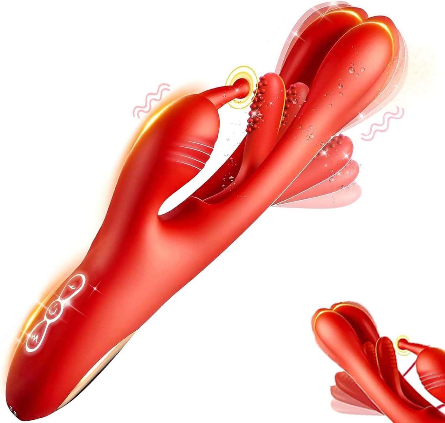 product_10051403579707_0 3 IN 1 Rabbit Flapping G Spot Clitoral stimulation Vibrator - Image 1