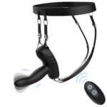 5.27‘’ Mini Saddle G Spot Prostate Vibrator With Suction Cup & Panty