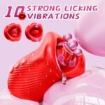 Omysky Rose Muncher - Mouth Biting Tongue Licker Clitoral Vibrator - Image 2