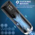 2 in 1 Waterproof Auto Suction Vibration Male Masturbator - Image 2