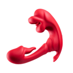 Rose Muncher Biting Mouth Wearable G Spot Vibrator