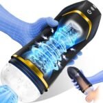Auto 5 Sucking 10 Vibrating Male Masturbator Sex Toy