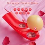 2 in 1 Flexible Finger Sleeve Clit G Spot Nipple Vibrator - Image 2