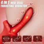 LipLuxe Mouth Clitoral Vibration Thrusting G Spot Vibrator - Image 2