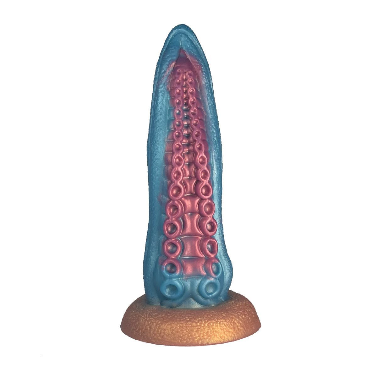 product_10101930524987_0 6.69‘’ Ocean Blue Octopus Tentacle Silicone Anal Dilator Fantasy Dildo - Image 1