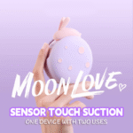 Moon Love Rabbit 2 in 1 Suction Egg Clitoral G Spot Vibrator Set - Image 2