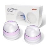 Angel 5 Vacuum Suction 10 Vibration Breast Massagers With Remote