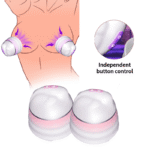 Angel 5 Vacuum Suction 10 Vibration Breast Massagers With Remote - Image 2