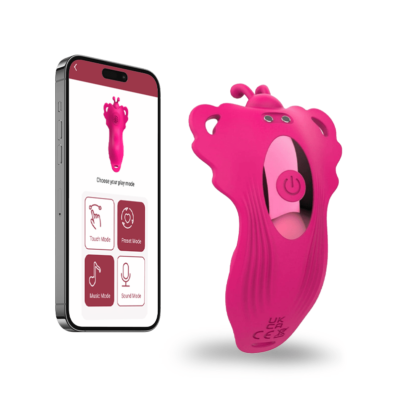 product_10121470083387_0 Butterfly Wearable Panty Clitoral Stimulation Vibrator - Image 1