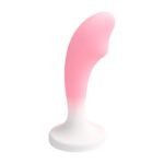 Gradient Pink Silicone Realistic Dildo Anal Plug