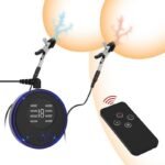 Electric Shock Nipple Clitoral Clip Chain