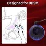 Electric Shock Nipple Clitoral Clip Chain - Image 2