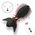 Convex Rotation Vibrating Prostate Butt Plug With Remote Control