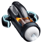 Deluxe Vibrating Sucking Heating Male Masturbator - Image 2