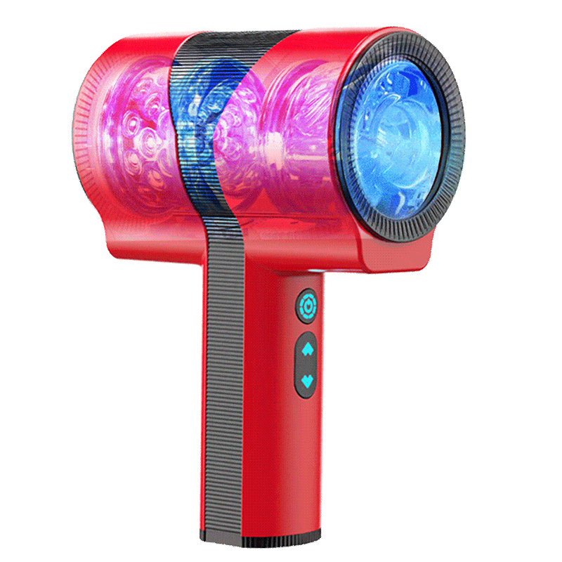 product_8718496563515_0 Lurevibe - Thor 1st Generation Multi Frequency Telescopic Rotating Vibration Male Penis Stroker - Image 1