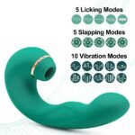 Tapping Sucking G-spot Vibrator - Image 2