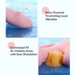 Lurevibe - G-Spot Stimulation Anal Play Clitoral Suction Wearable Female Masturbator - Image 2