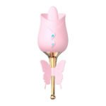 10-Frequency Vibration Tongue Licking Rose Vibrator - Image 2