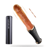 7.48‘’ Baseball - Automatic Telescopic Dildo With Tongue Licking And Heating Function