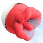 Lurevibe - Big-Mouth Tongue Sucking Female Masturbator Massager Rechargeable Vibrator - Image 2