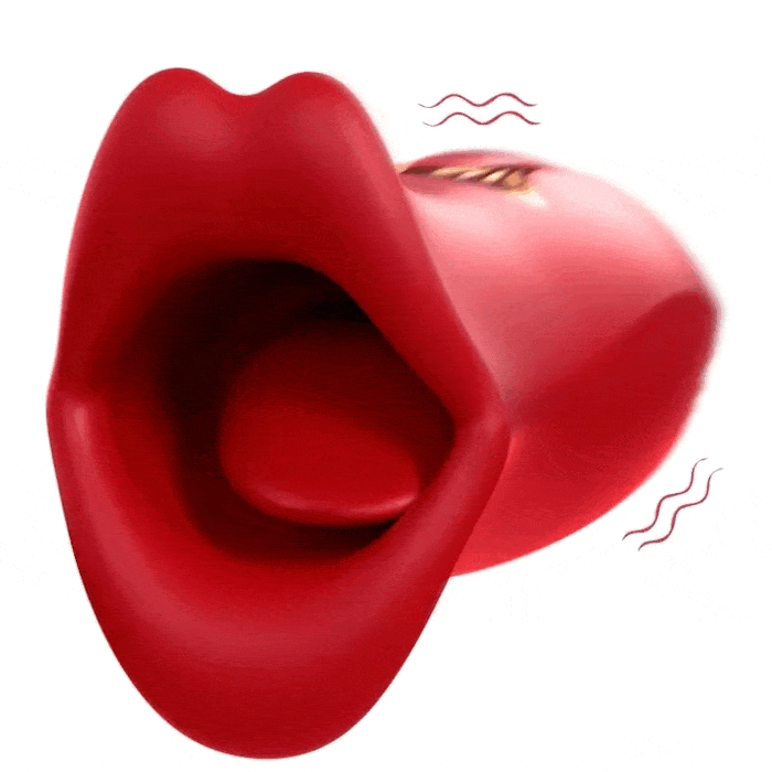 product_8727313875259_0 Rose Muncher 10 Biting & 10 Vibrating Modes Stimulate Nipple Clitoral Women Vibrator - Image 1