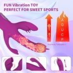 Lurevibe -Trident 4-in-1 Heating Telescopic Swinging Tongue-licking Vibrator - Image 2