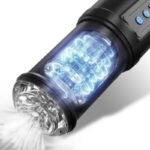 Lurevibe - Black Panda Adams 5 Sucking 5 Telescoping 10 Vibrating Oral Sex Masturbation Cup - Image 2