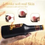 Lurevibe - Male Masturbator Erotic Toy Portable Beer Bottle - Image 2
