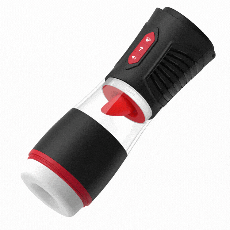 product_8744888533307_0 Lurevibe - 4 Sucking Modes Penis Cup 7 Tongue Licking Male Masturbator Cup - Image 1