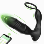 Lurevibe - Mason APP/Controller & 9-Telescopic /Vibration & Cock Rings Prostate Massager - Image 2