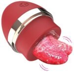 Lurevibe - Licking Tongue 10 Modes Egg Vibration Medical Silicone