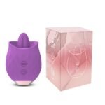 Lurevibe - Rose Toy Vibrator For Wome Clitoral Tongue Licking Vibrator