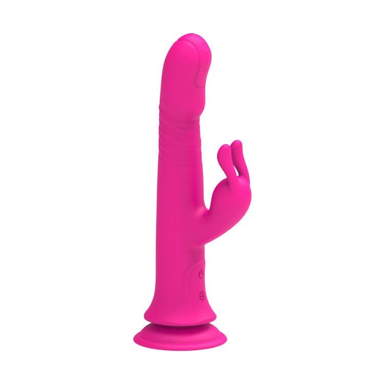 product_8771542581563_0 Lurevibe - Rain Love Thrusting Strong Shock Rabbit Vibrator With Suction Cup - Image 1
