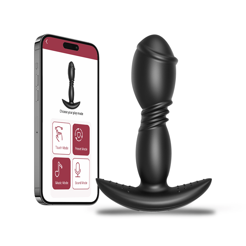 product_8771593568571_0 Lurevibe - Remote App Control Dildo Butt Plug Vibrator Anal Sex Toys for Men - Image 1