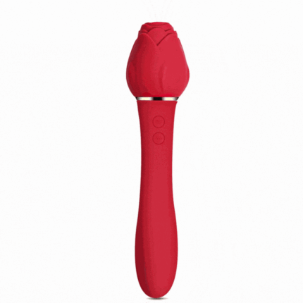 Lurevibe - Rose Sucking G Spot Vibrator Clit Sucker Nipple Toy