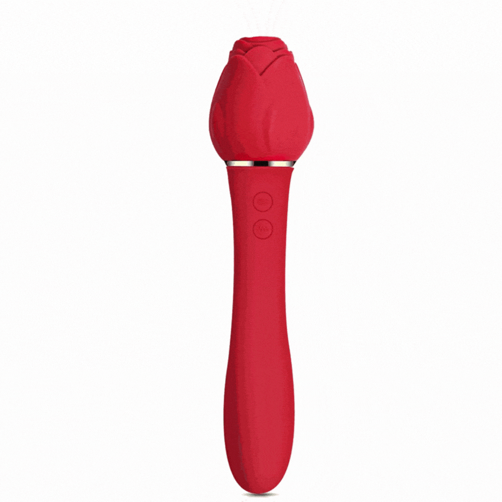 product_8836281958715_0 Lurevibe - Rose Sucking G Spot Vibrator Clit Sucker Nipple Toy - Image 1
