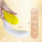 Lurevibe - Rotating Banana Vibrator Sucking Double Vibration Masturbation Sex Toy - Image 2