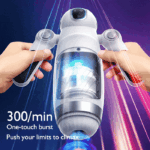 Bella Bot Robot Telescopic Vibrating Male Penis Stroker - Image 2