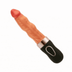 5.9‘’ Lurevibe - Riley 7 Wriggling Quiet 9 Vibrating Heating Vaginal Anal Vibrator Lifelike Dildo