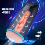 Lurevibe - Raymond - Real Moan Vaccum Sucking Vibration Male Penis Stroker - Image 2