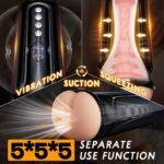 Lurevibe - Flapper 7 Swinging 5 Squeezing and Sucking 5 Vibrating Girl on Top Masturbation Cup - Image 2