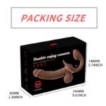 6.1‘’ Lurevibe - Double-Ended Dildos Female 10 Frequency Variable Sex Machine Clitoris Vibrator - Image 2