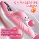 Lurevibe - Electric Heated Vibrator Automatic Sucking Thrusting Machine For Women - Image 2