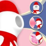 Christmas Snowman Vacuum Powerful Sucking Vibrator - Image 2